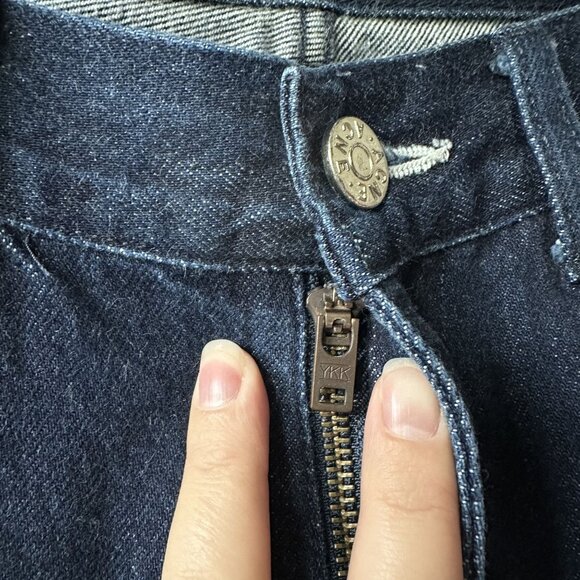 Acne Mic A Low Rise Jeans in Dark Wash - Picture 8 of 12